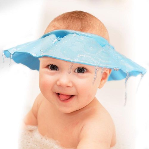 CLZ192 Bebek Banyo Şapkası Mavi