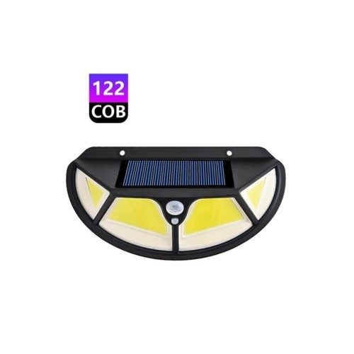 CLZ192 Fonksiyonel Sensörlü 122 Ledli Solar Bahçe Lambası