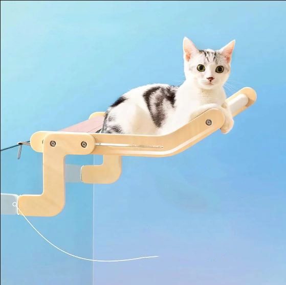CLZ192 Kedi Dinlenme Hamağı Ayarlanabilir Özel Tasarım Kedi Yatağı Hamak