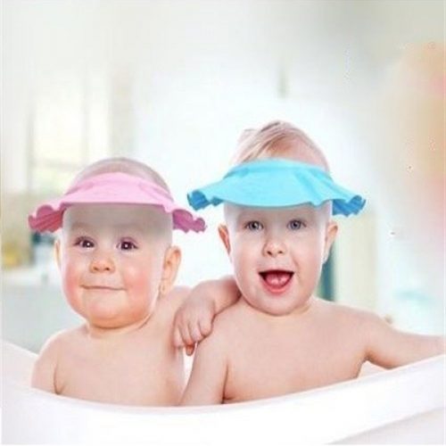 CLZ192 Bebek Banyo Şapkası Pembe