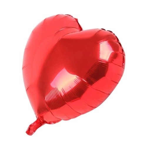CLZ192 Kırmızı Kalp Folyo Balon 45 Cm.