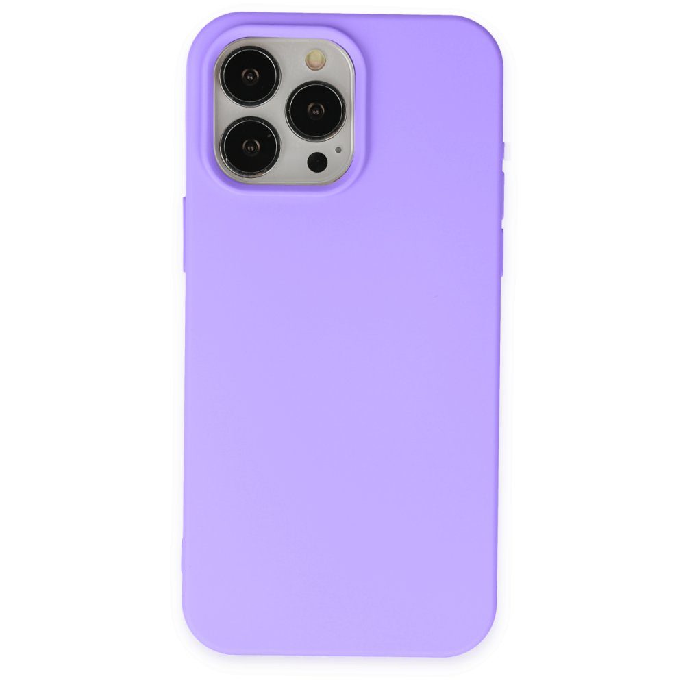 CLZ942 İphone 15 Plus Kılıf First Silikon - Ürün Rengi : Mavi
