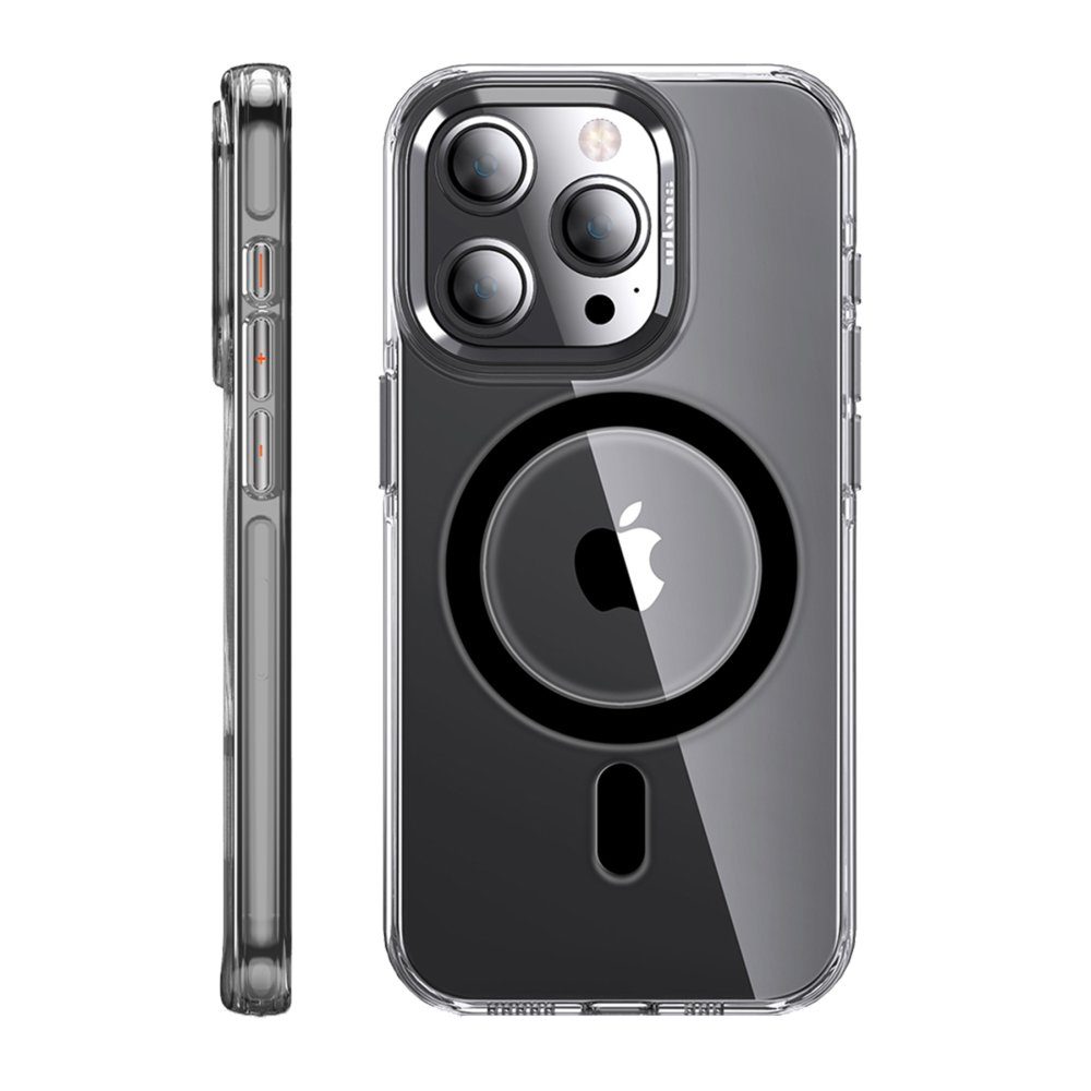CLZ942 Joko İphone 15 Pro Kılıf Crystal Magsafe Kapak - Ürün Rengi : Şeffaf