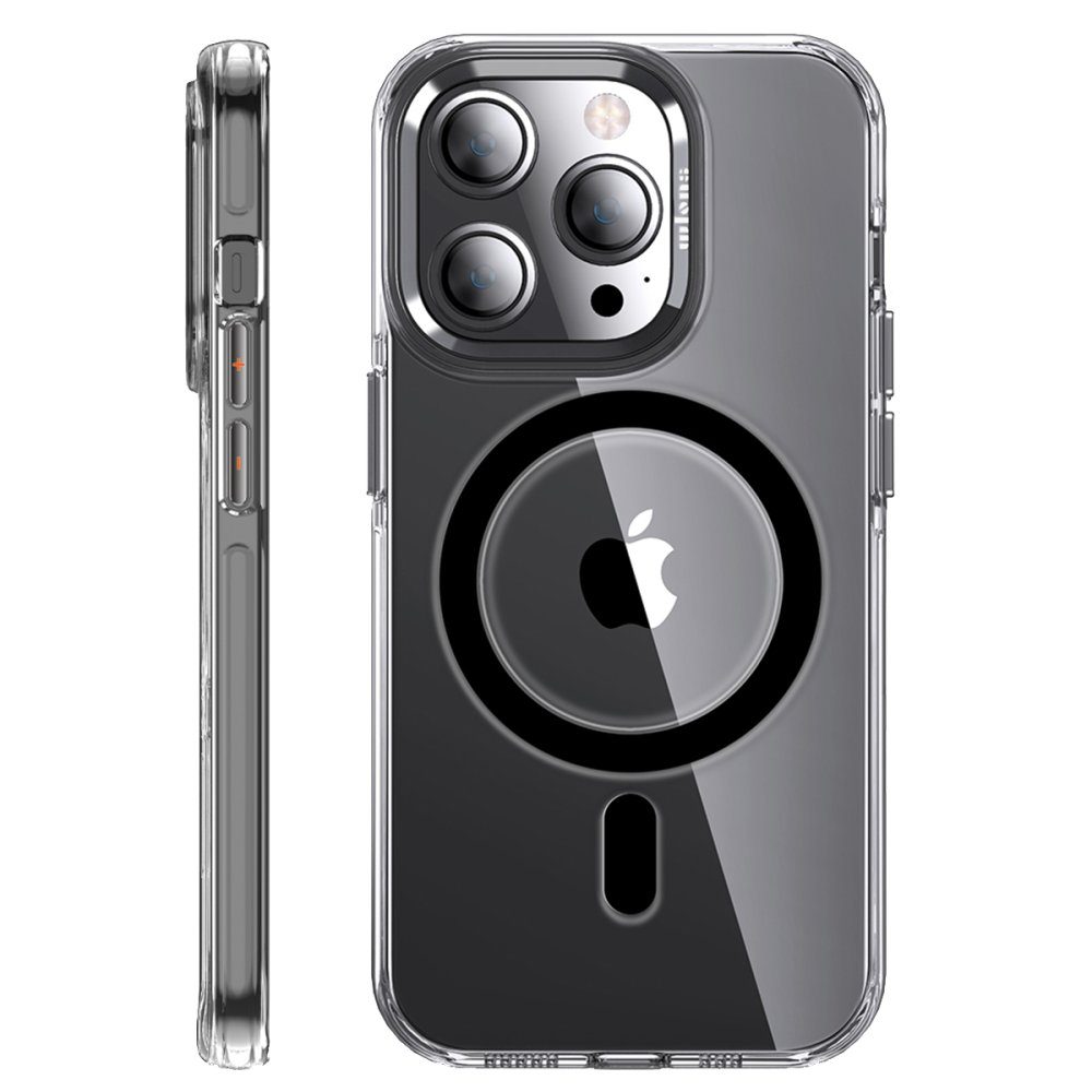 CLZ942 Joko İphone 14 Pro Max Crystal Magsafe Kapak - Ürün Rengi : Şeffaf