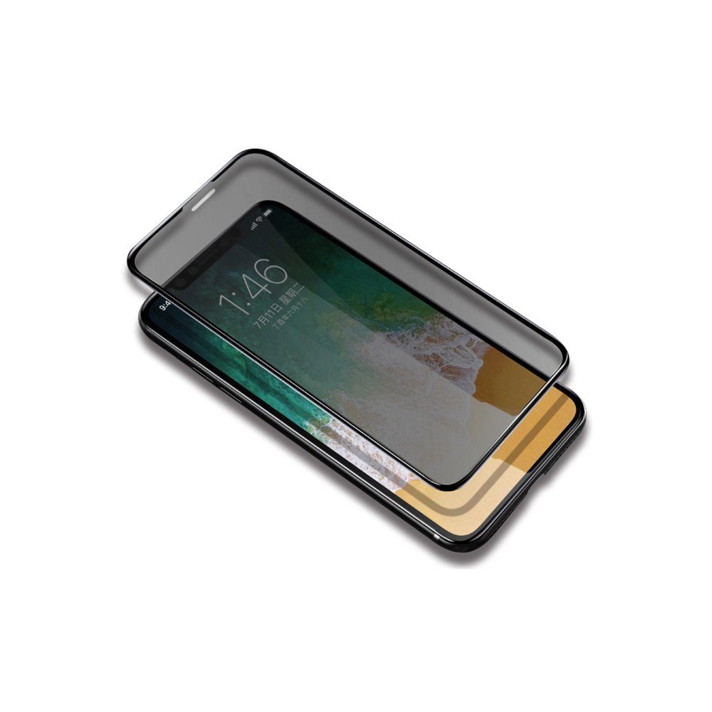 CLZ192 Yesido İphone 15 Plus 5d Hayalet Cam Ekran Koruyucu - Ürün Rengi : Siyah