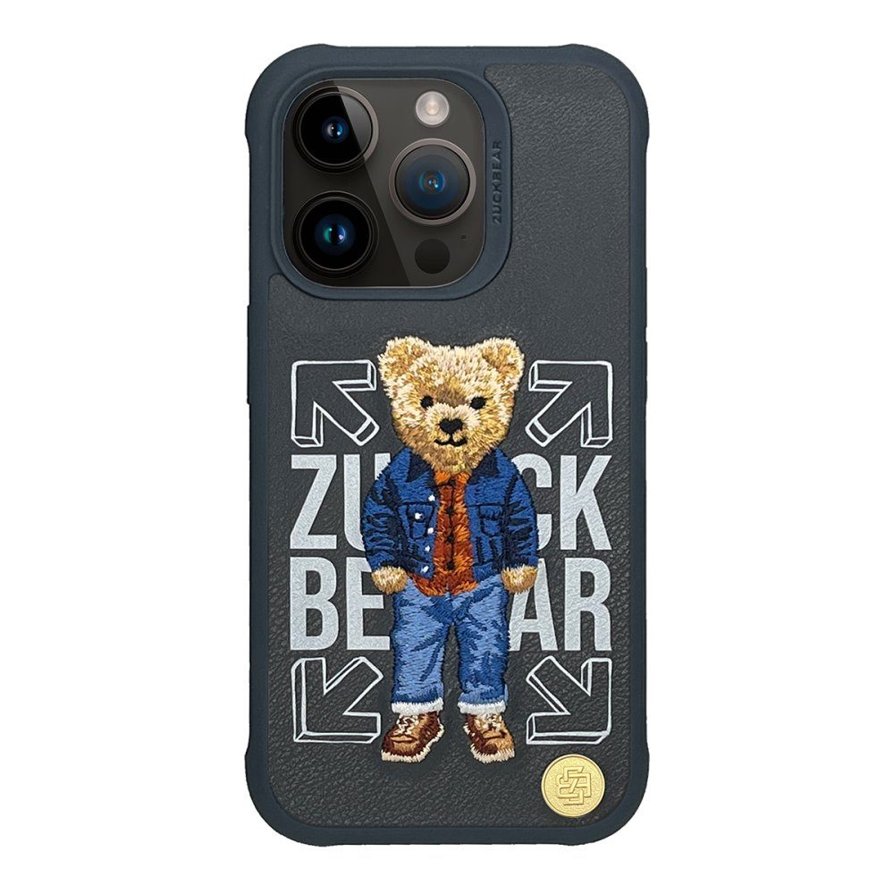 CLZ942 Zuckbear İphone 15 Pro Max San Francisco Fortune Kapak - Ürün Rengi : Social Vibe