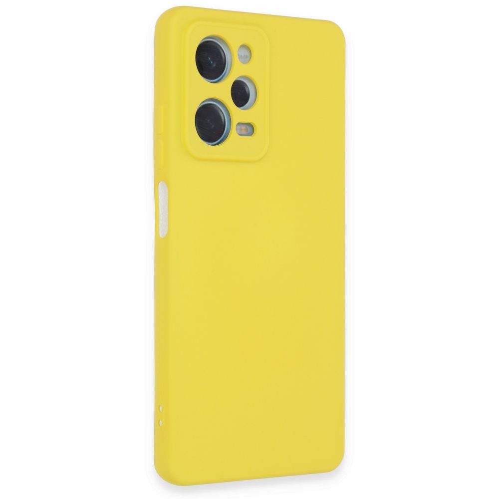 CLZ942 Xiaomi Poco X5 5g Kılıf Nano İçi Kadife  Silikon - Ürün Rengi : Sarı