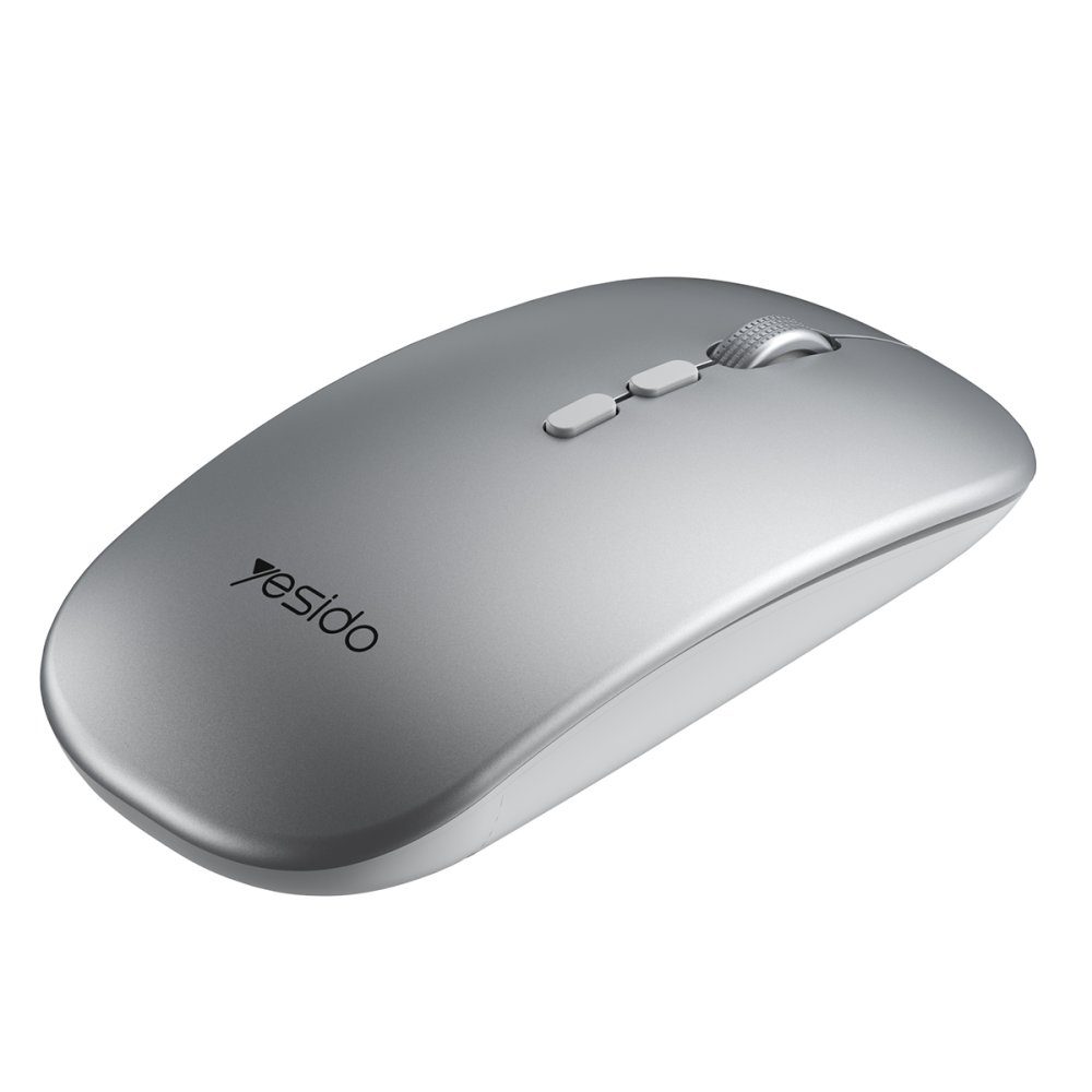 CLZ942 Yesido Kb15 2.4g Ergonomik Kablosuz Mouse - Ürün Rengi : Gümüş