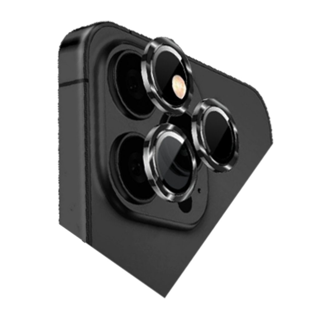 CLZ192 İphone 15 Pro Max Bilvis Titan Kamera Lens - Ürün Rengi : Gri