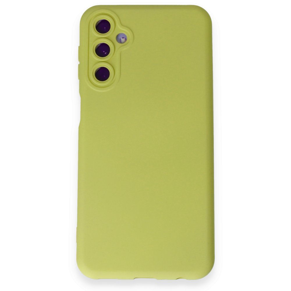 CLZ942 Samsung Galaxy M34 5g Kılıf Nano İçi Kadife  Silikon - Ürün Rengi : Sarı