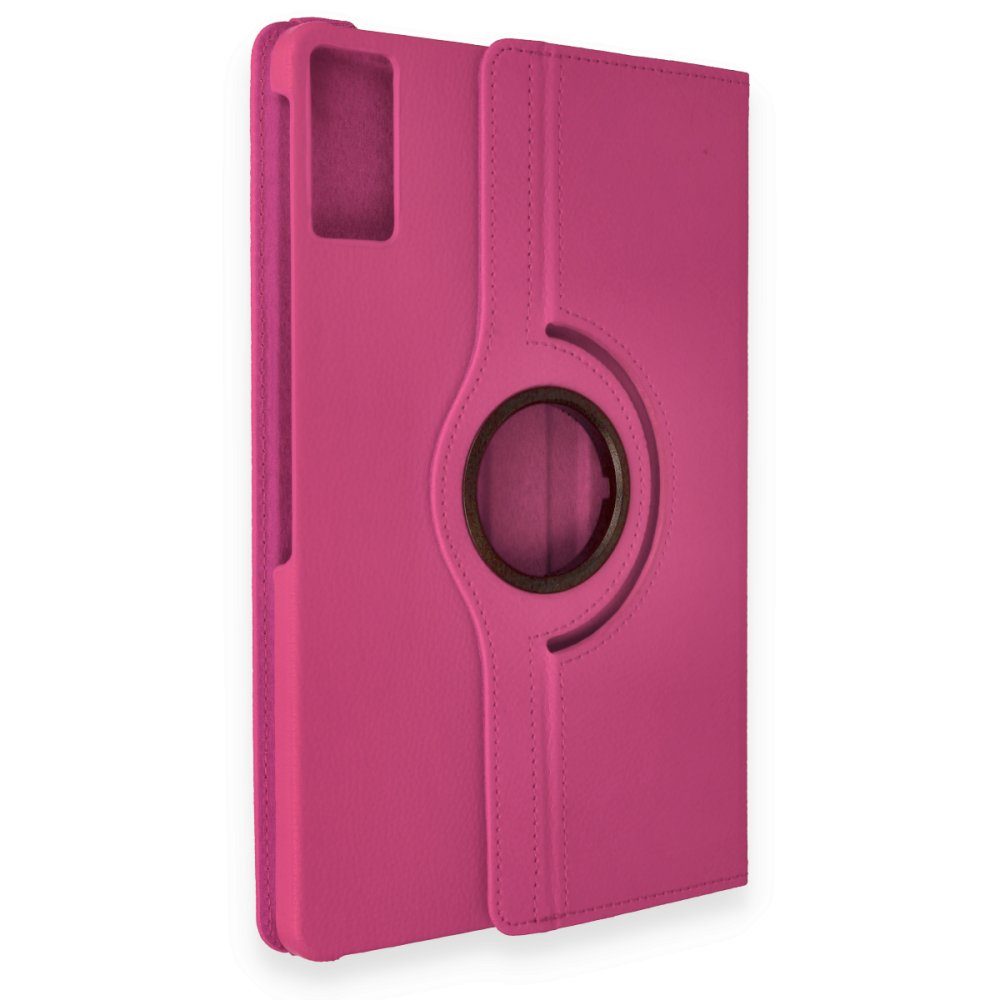 CLZ942 Xiaomi Pad 6 Kılıf 360 Tablet Deri Kılıf - Ürün Rengi : Kırmızı