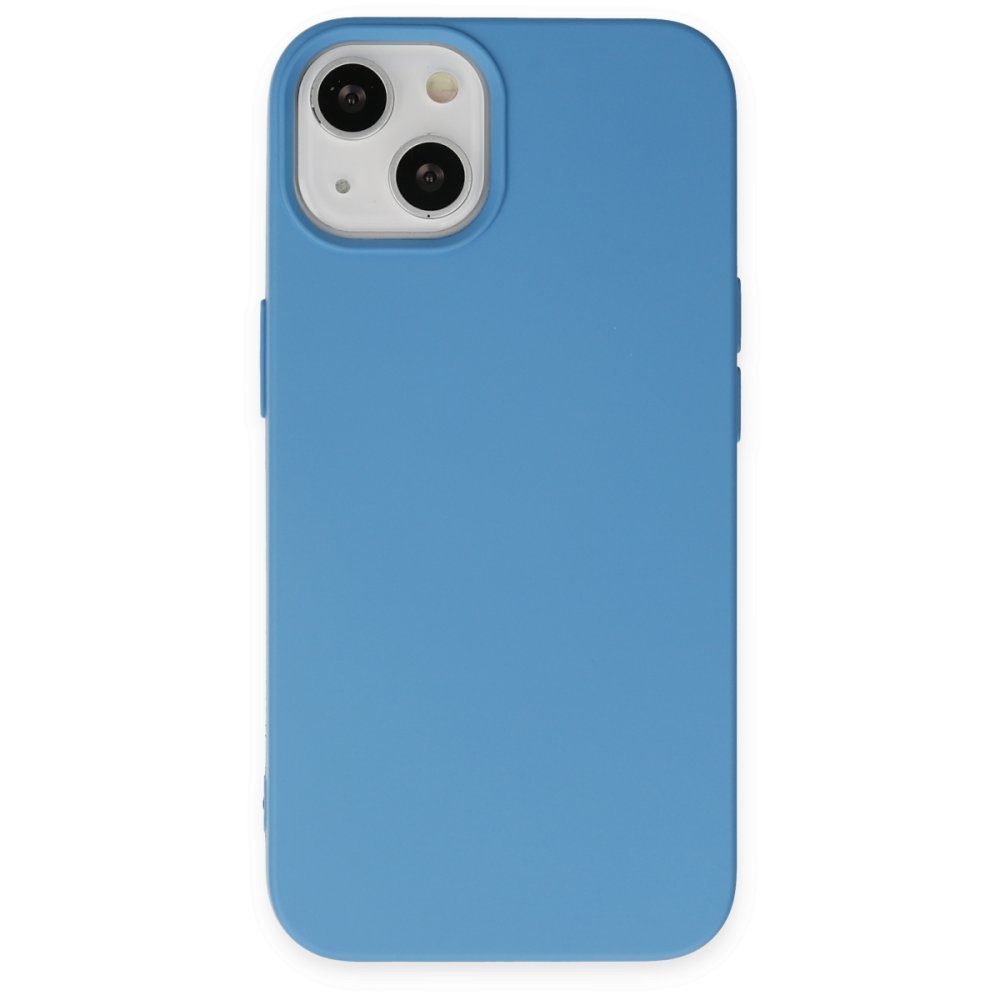 CLZ942 İphone 15 Kılıf First Silikon - Ürün Rengi : Mavi