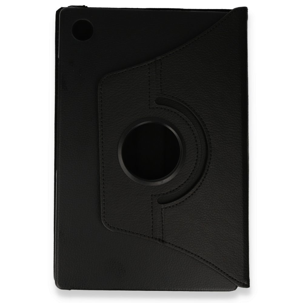 CLZ942 Samsung Galaxy Tab A9 Plus Kılıf 360 Tablet Deri Kılıf - Ürün Rengi : Siyah