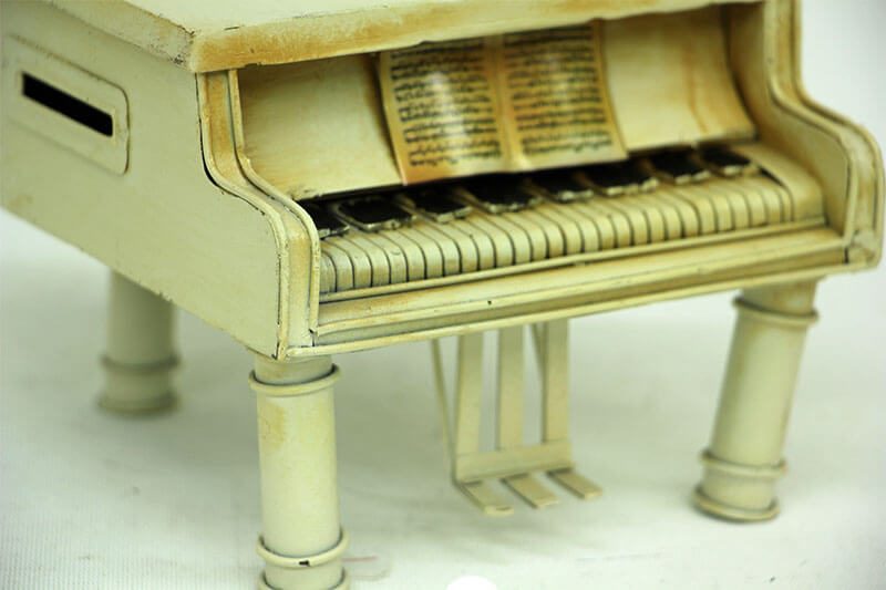 CLZ192 Dekoratif Metal Piyano Kumbara