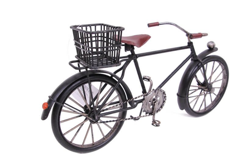 CLZ192 Dekoratif Metal Bisiklet Sepetli