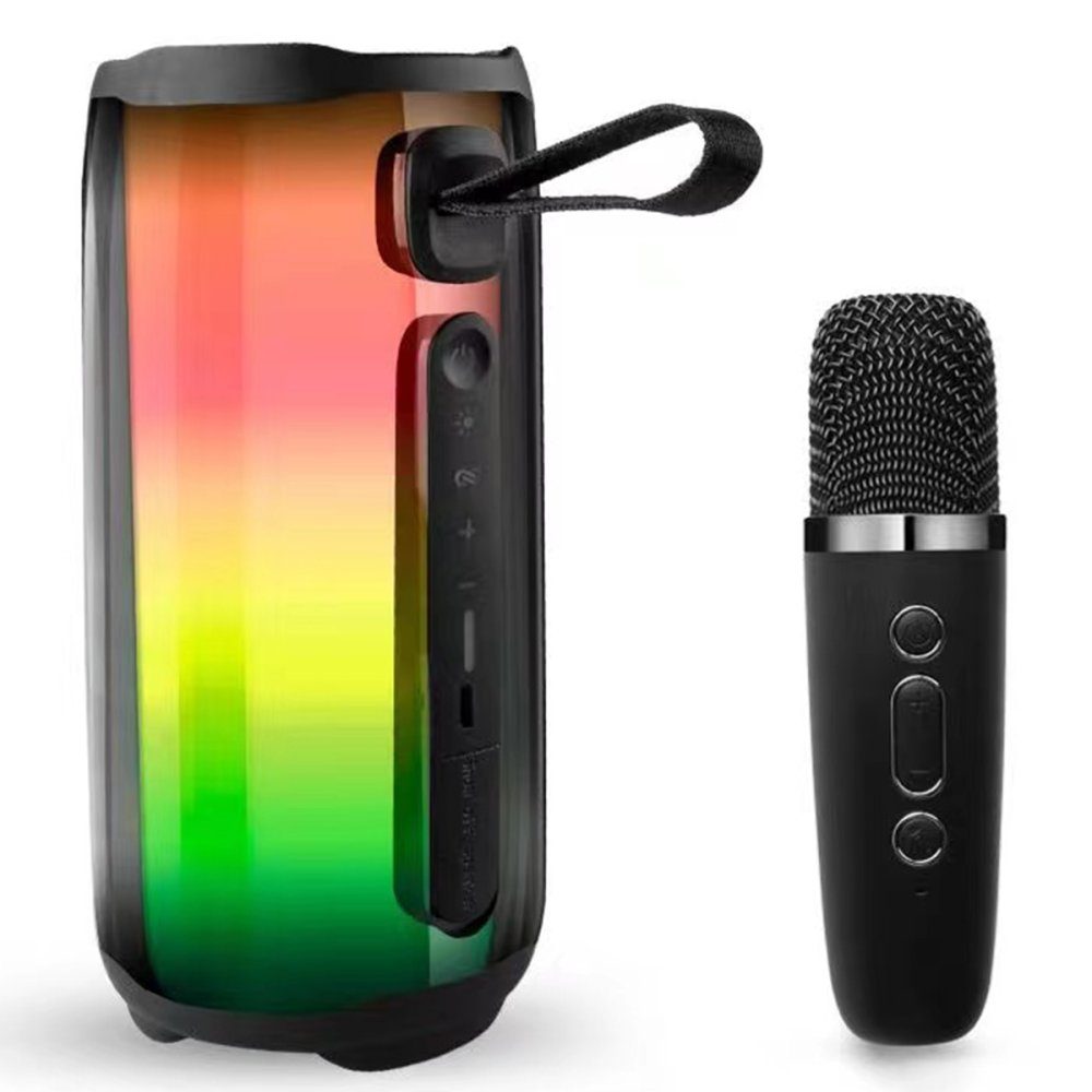 CLZ942 Pluse 5 Mikrofonlu Rgb Kablosuz Hoparlör - Ürün Rengi : Siyah
