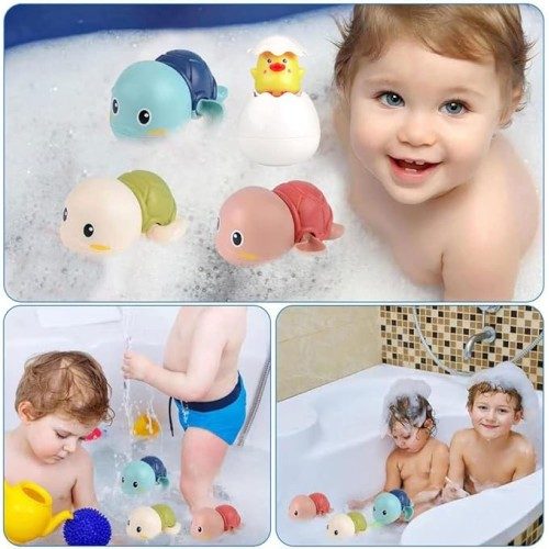 CLZ192 Kurmalı Bebek Banyo Oyuncağı
