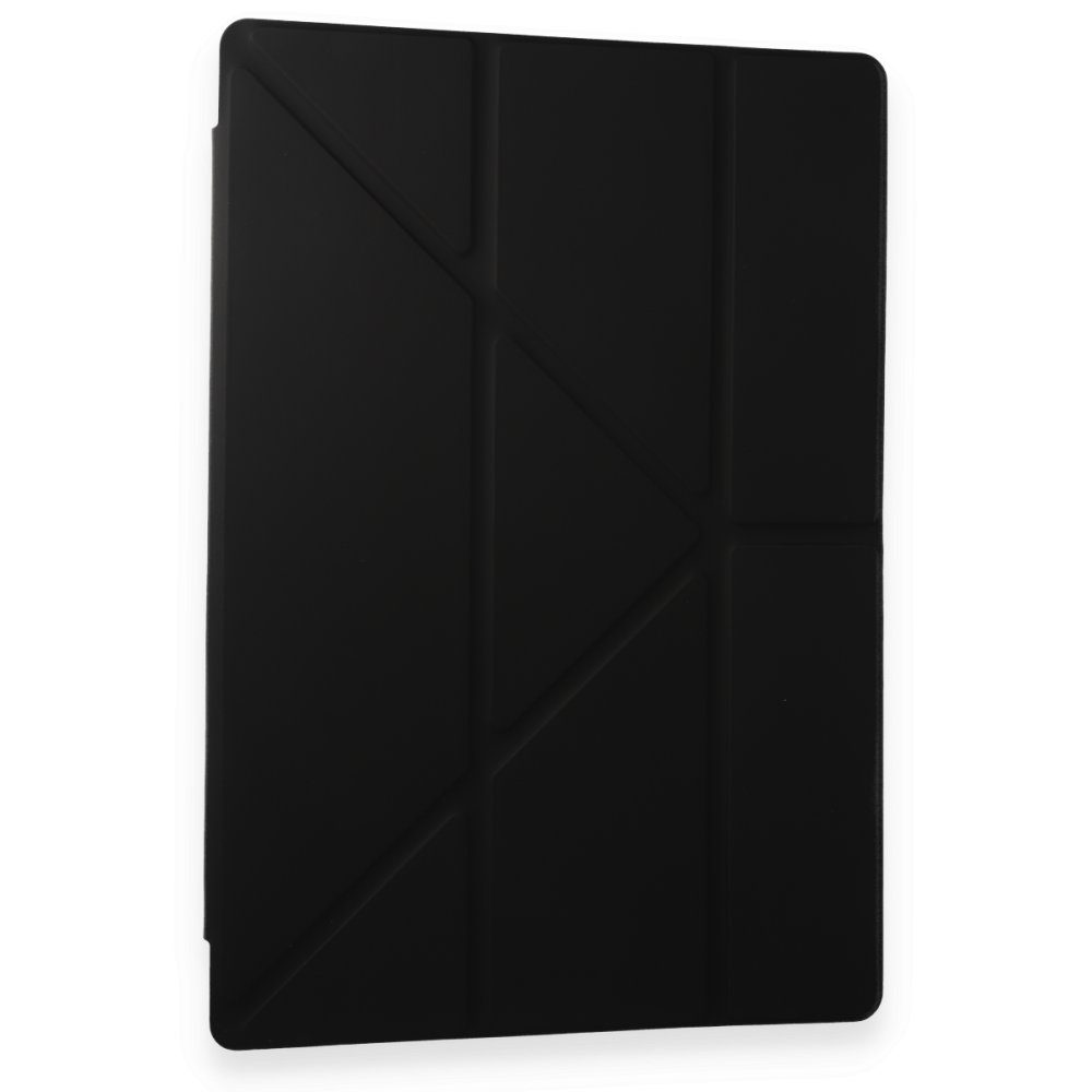 CLZ942 Samsung Galaxy X900 Tab S8 Ultra 14.6 Kılıf Kalemlikli Mars Tablet Kılıfı - Ürün Rengi : Siyah