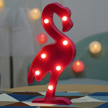 CLZ192 Dekoratif Led Flamingo Gece Lambası