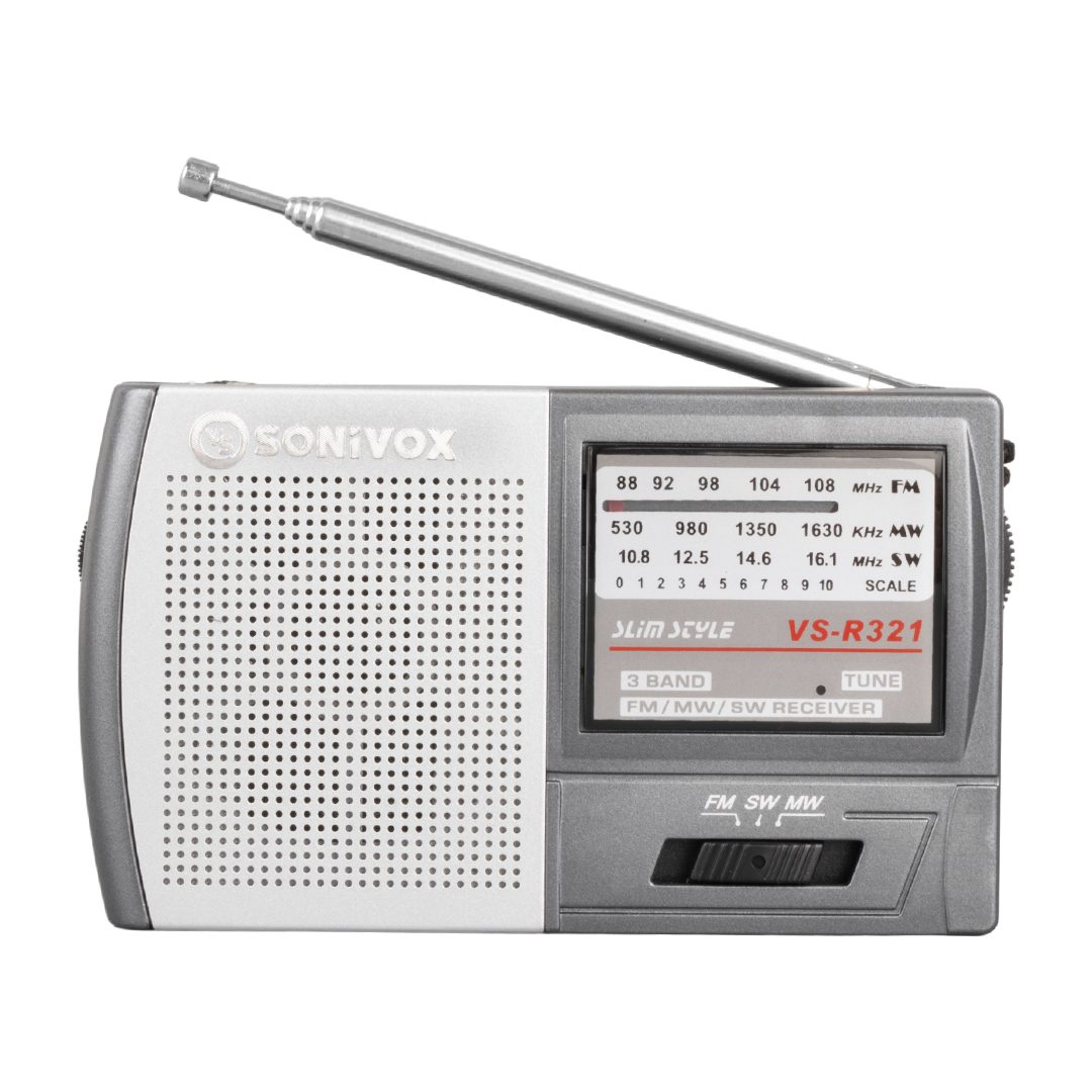 CLZ192 GRİ RENK CEP TİPİ ANALOG FM RADYO VS-R321 (4172)