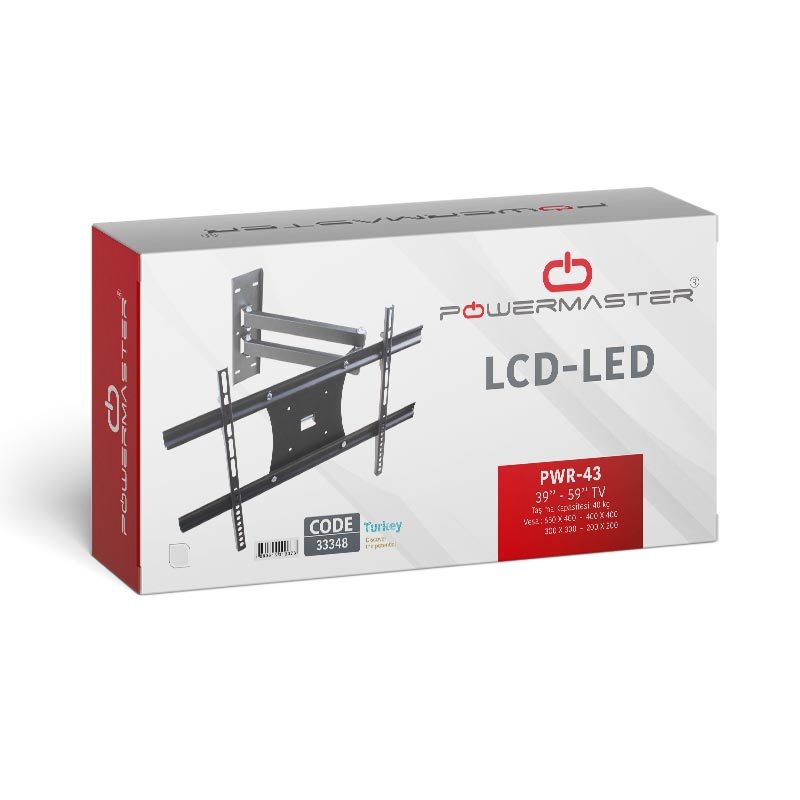 CLZ192 LED/LCD/PLAZMA KİLİTLİ ASKI APARATI (4172)