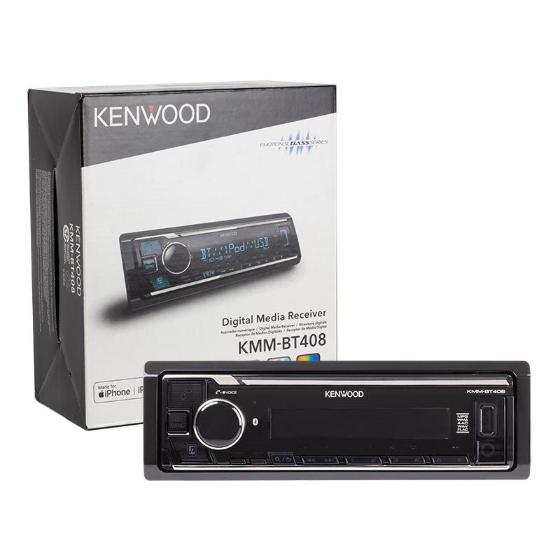 CLZ192 KENWOOD KMM-BT408 BLUETOOTH USB OTO TEYP (4172)