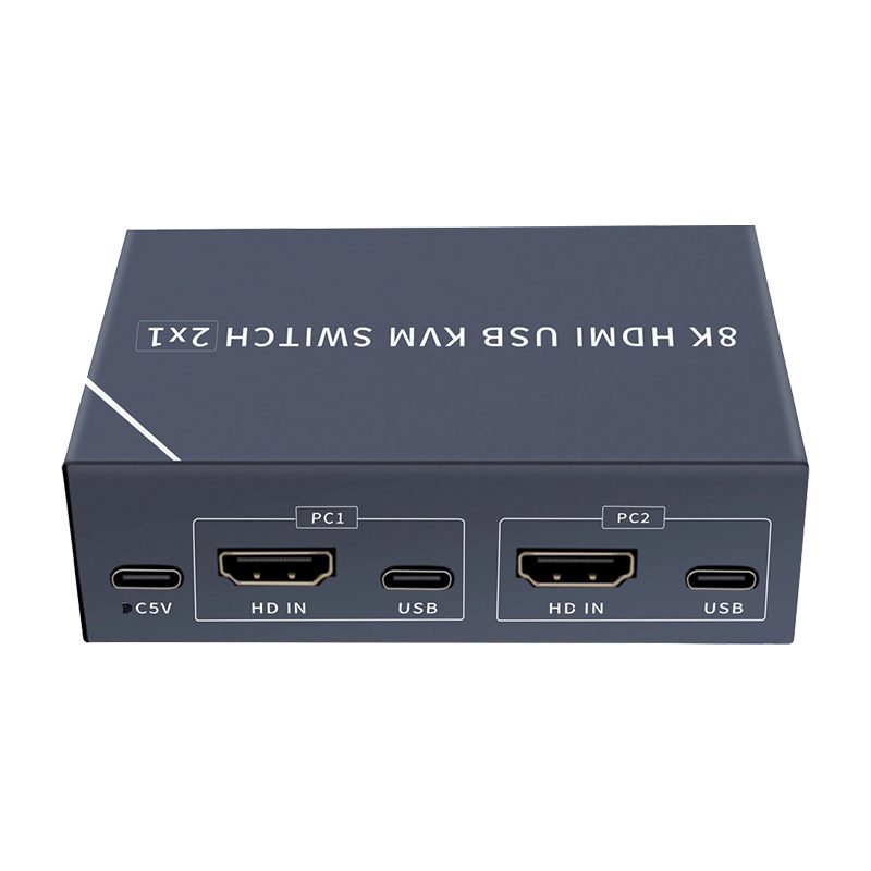 CLZ192 8K HDMI USB KVM SWITCH 2X1 (4172)