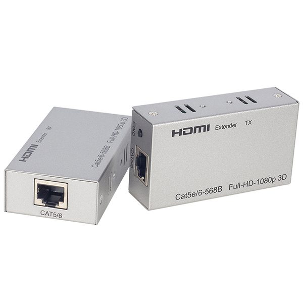 CLZ192 HYTECH HY-HDEX60 HDMI CAT6 60 METRE UZATICI EXTENDER (4172)