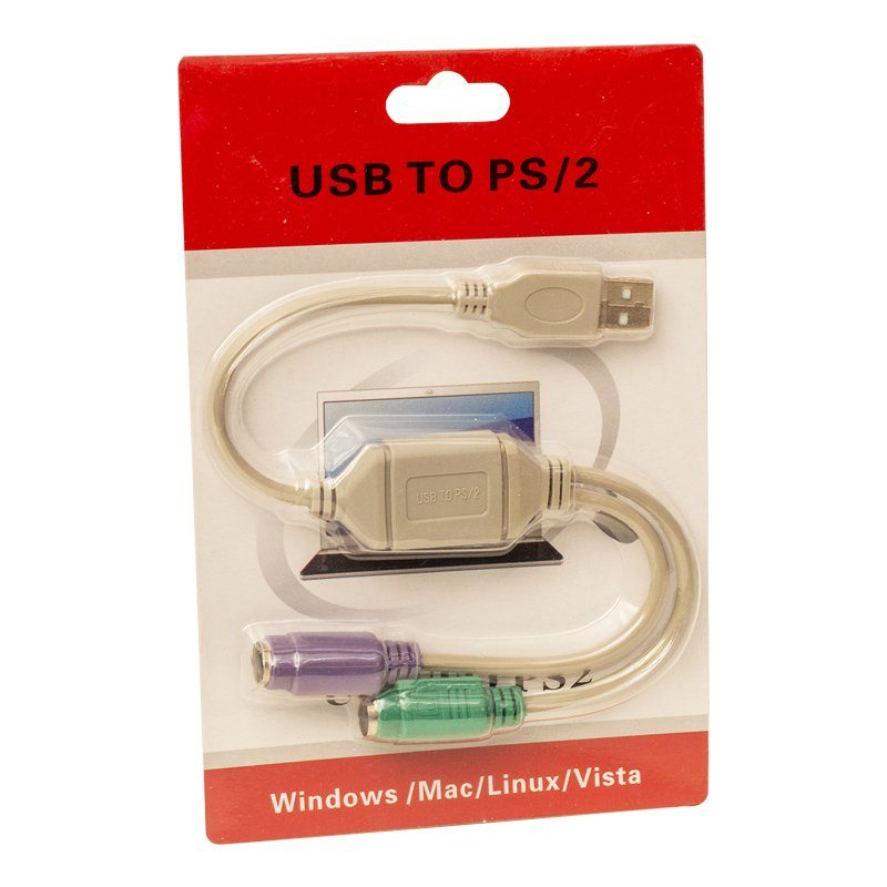CLZ192 USB TO PS2 KLAVYE/MOUSE ÇEVİRİCİ (4172)