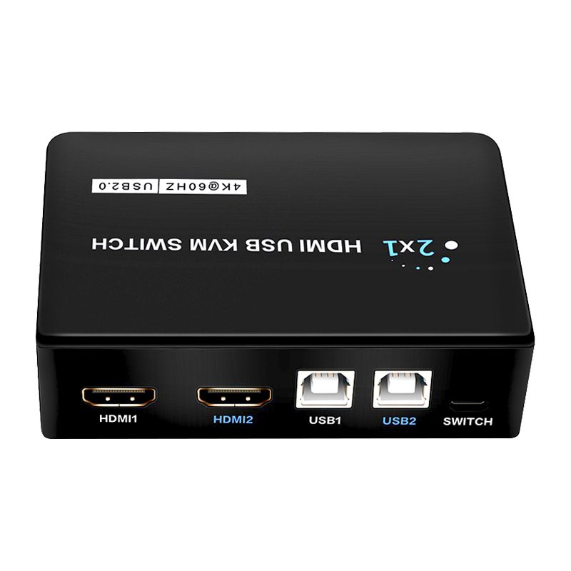 CLZ192 4K HDMI USB KVM SWITCH 2X1 (4172)