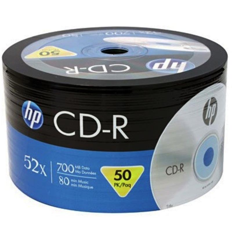 CLZ192 HP CRE00070-3 CD-R 700 MB 52X 50Lİ PAKET FİYAT (4172)