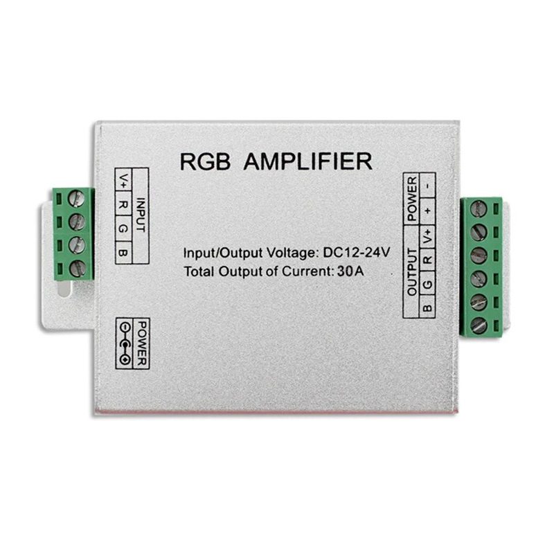 CLZ192 12V-24V 30 AMPER LED RGB AMPLIFIER (REPEATER) (4172)