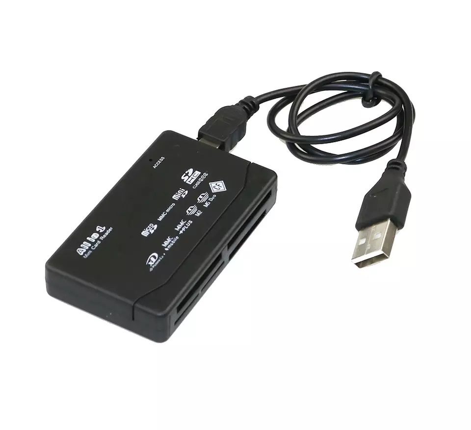 CLZ192 USB 2.0 SD-MMC-MICRO SD 4IN1 ÇOKLU KART OKUYUCU (4172)