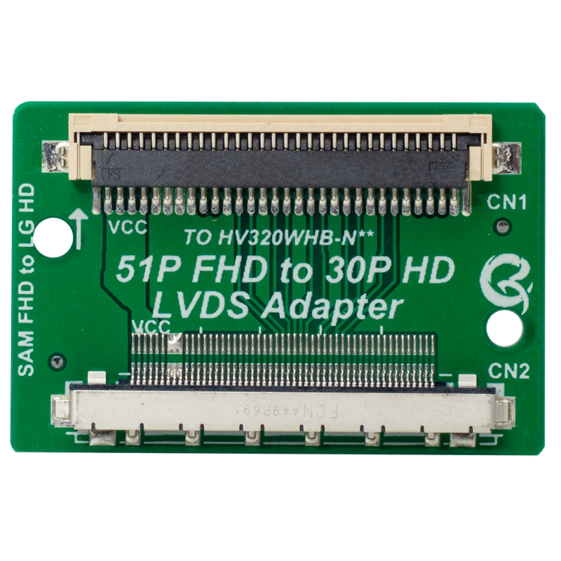 CLZ192 LCD PANEL FLEXİ REPAİR KART 51P FHD TO 30P HD LVDS TO FPC SAM FHD TO LG HD QK0807B (4172)