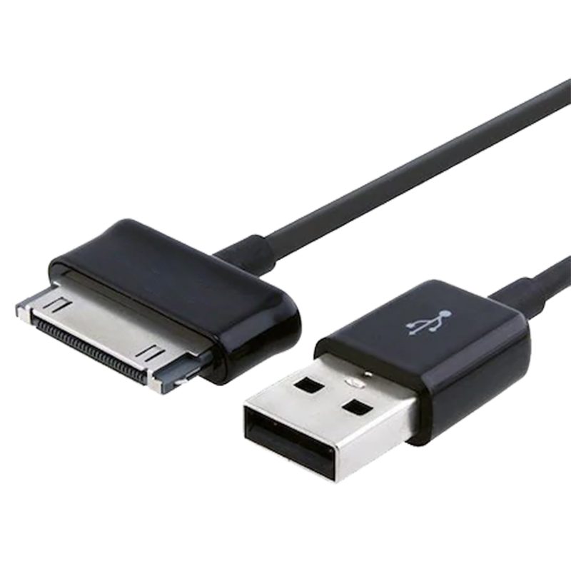 CLZ192 SAMSUNG TABLET DATA KABLOSU USB TO SAMSUNG 1 METRE SİYAH KABLO (4172)