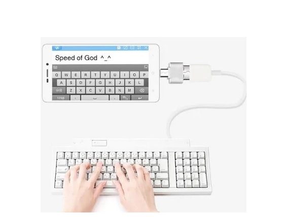 CLZ192 Usb to Type - C ye Dönüştürücü - Klavye Mouse Joystick Telefona Bağlama (4172)