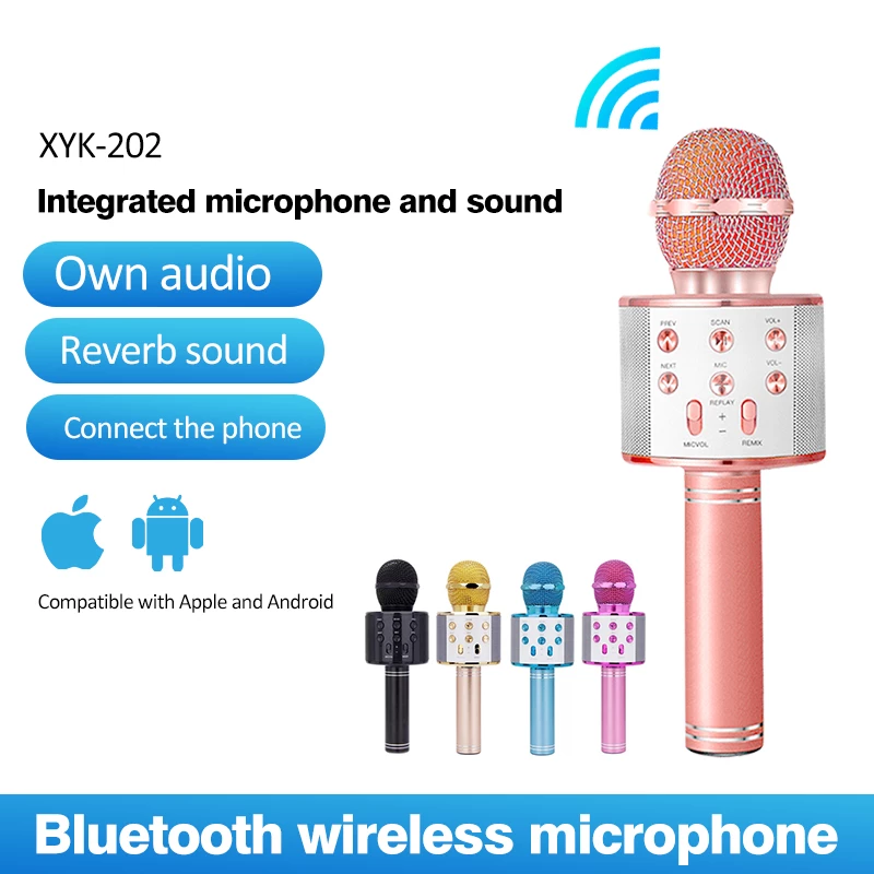 CLZ192 Bluetooth Karaoke Mikrofon (4172)