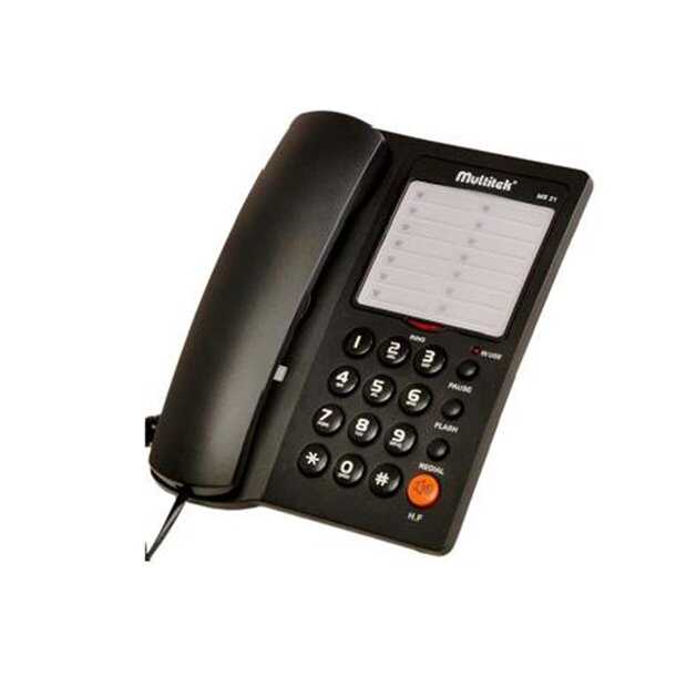 CLZ192 MULTITEK MS21 HF BASIC KABLOLU TELEFON (4172)