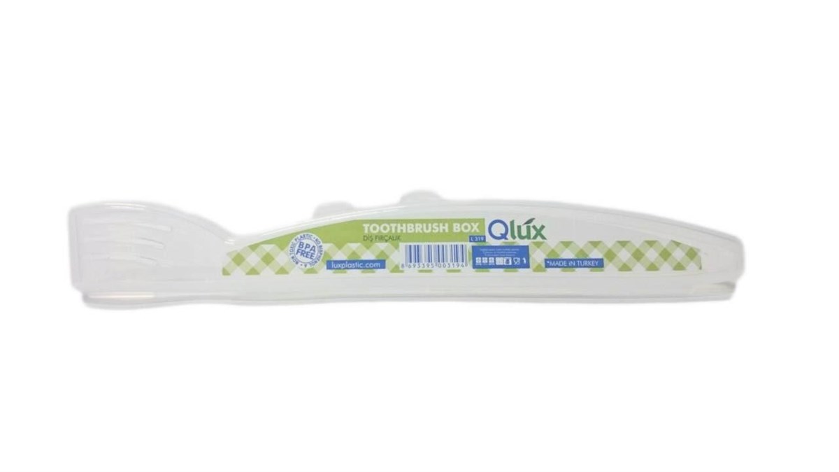 CLZ192 Lux Çanta İçi Hijyenik Seyahat Tipi Diş Fırçası Koyma Kutusu (4172)