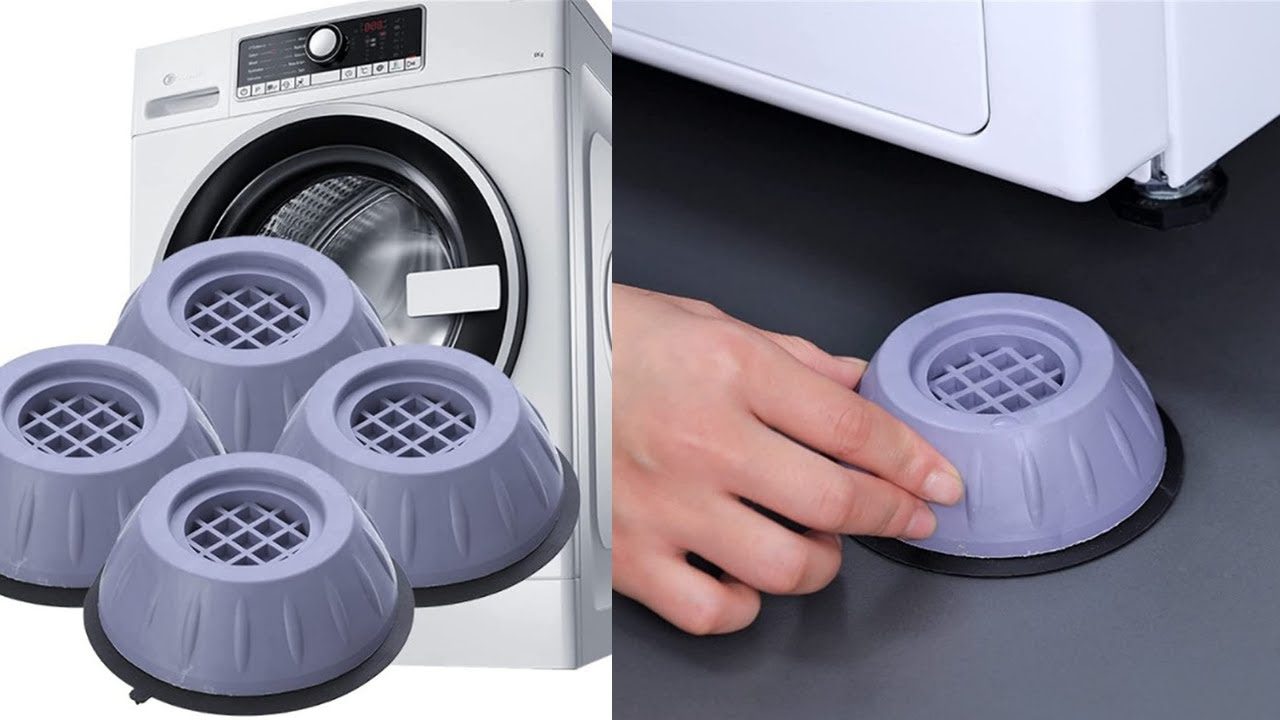 CLZ192 Çamaşır Makinesi Titreşim Önleyici Kaydırmaz Vantuzlu Stoper Set (4172)
