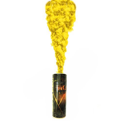 CLZ192 Sarı Renk Sis Bombası Sarı Duman 1 Adet (4172)