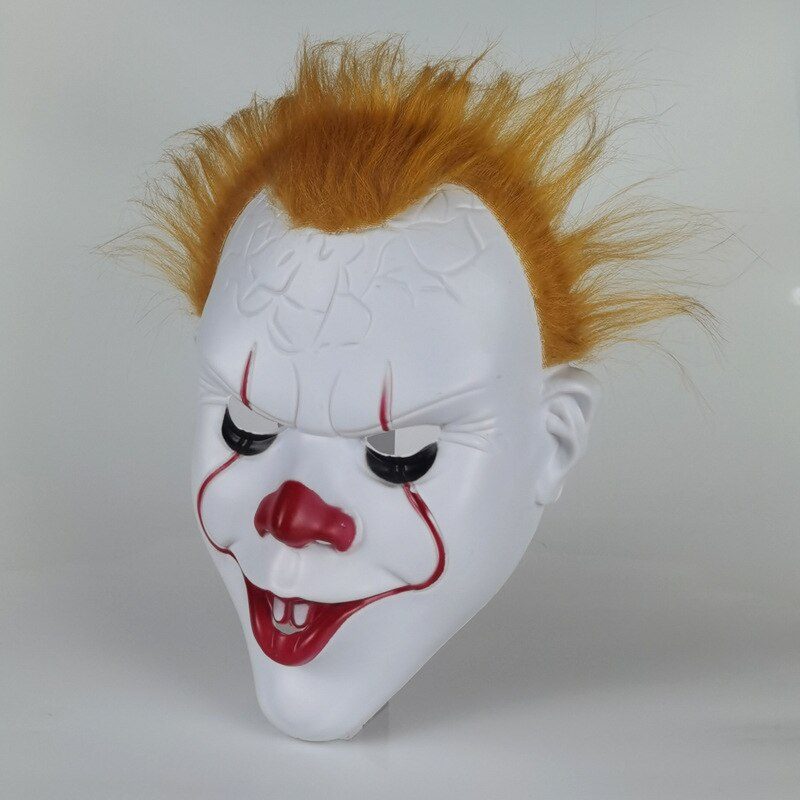 CLZ192 Stephen King&apos;s Korkutucu Joker Maske 31x22 Cm (4172)