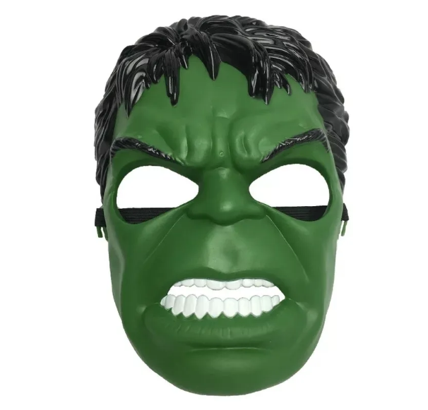 CLZ192 Yeşil Renk Süper Kahraman Dev Adam Hulk Maskesi (4172)