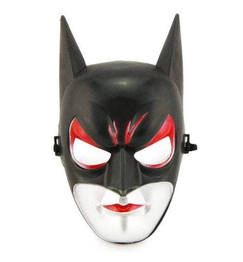 CLZ192 Siyah Renk Uzun Kulaklı Batman Maskesi 28x17 Cm (4172)