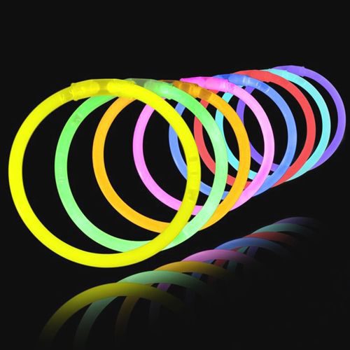 CLZ192 Glow Stick Fosforlu Neon Bileklik 50 Adet (4172)