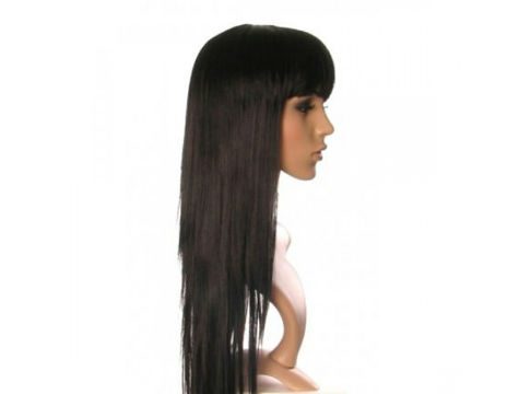 CLZ192 Uzun peruk  saç - Siyah (4172)