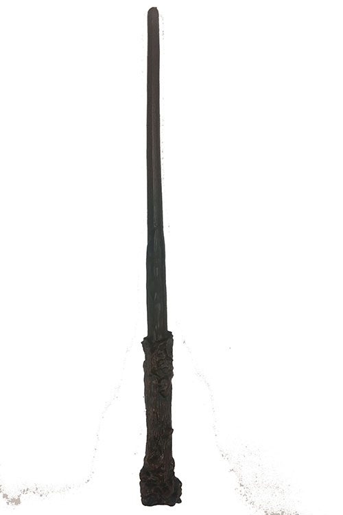 CLZ192 Harry Potter Asası 30 cm ve Siyah Çerçeveli Harry Potter Gözlüğü Seti (4172)