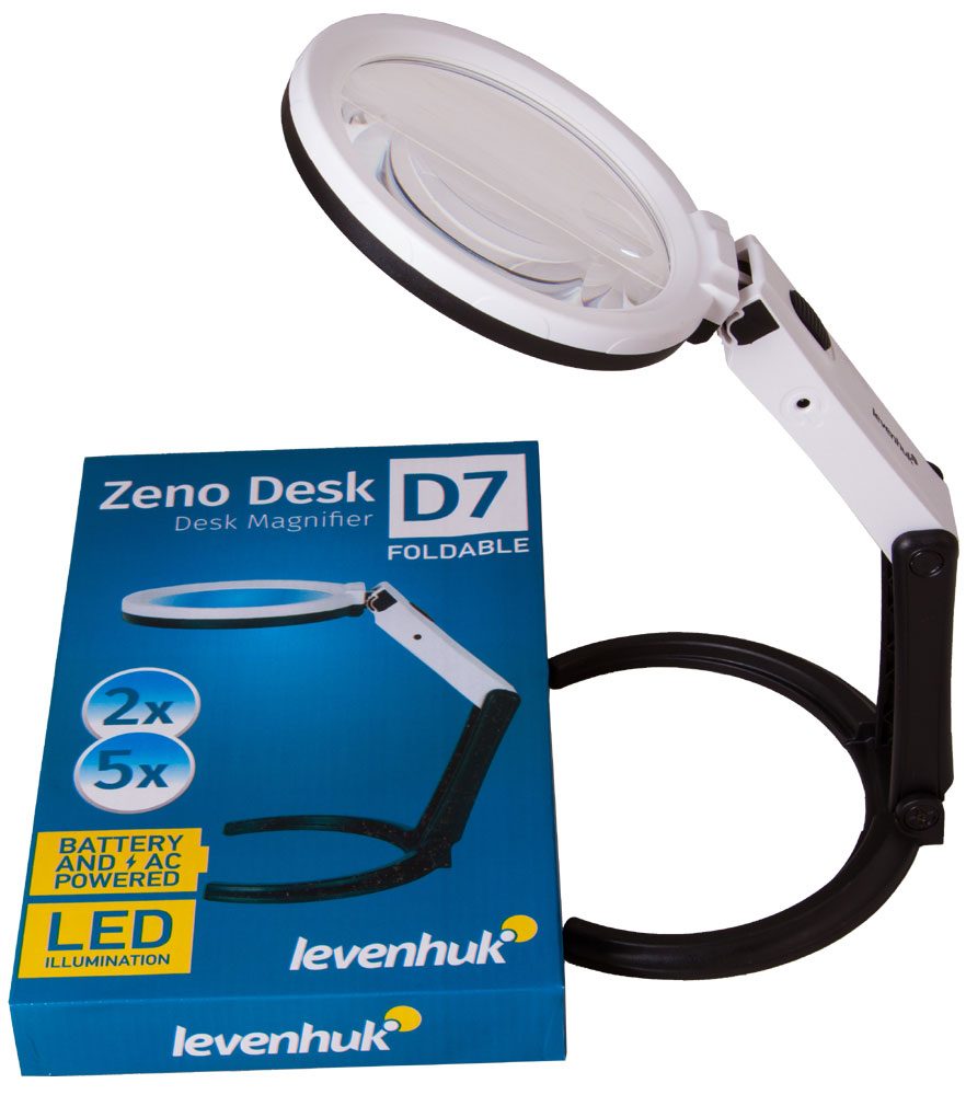 CLZ192 Levenhuk Zeno Desk D7 Büyüteç (4172)
