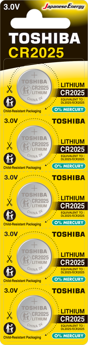 CLZ192 Toshiba Cr 2025 Lithium 5&apos;li Pil (4172)