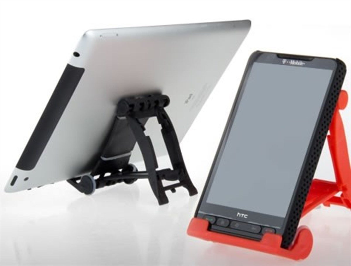 CLZ192 Cep Tefonu Tablet Standı Mini Masaüstü Telefon Tutucu Aparat (4172)